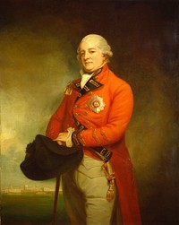 Major-General Sir Archibald Campbell (1790–1792) by George Romney.  