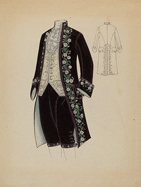  Man's Court Costume (c. 1936) by Marie Mitchell.  