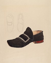 Man's Shoe (1935–1942) by Gladys Cook.  