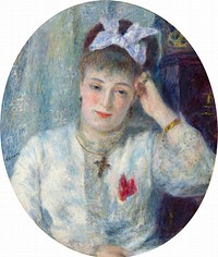 Pierre-Auguste Renoir's Marie Murer (1877) painting in high resolution 