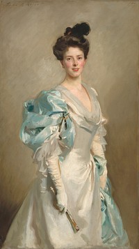 Mary Crowninshield Endicott Chamberlain (Mrs. Joseph Chamberlain) (1902) by John Singer Sargent.  