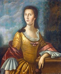Mary Bethel Boude (Mrs. Samuel Boude), (1755&ndash;1756) by Benjamin West.  