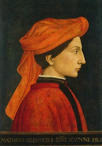 Matteo Olivieri (1430s) by Florentine 15th Century.  