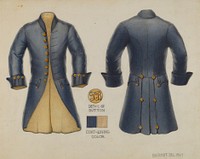 Men's Coat (c. 1936) by B. Berndt.  