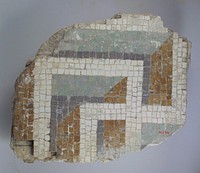 Mosaic floor fragment