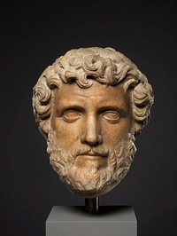 Marble portrait bust of Antoninus Pius