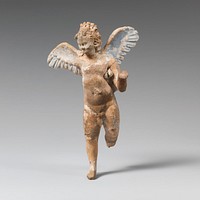 Terracotta statuette of Eros