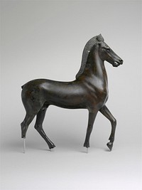 Bronze statuette of a horse