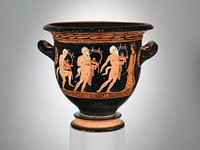 Terracotta bell-krater (bowl for mixing wine and water)