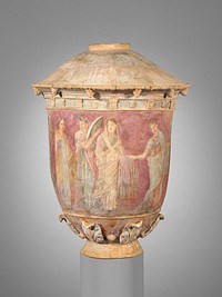 Terracotta vase