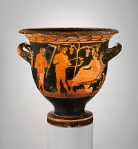 Terracotta bell-krater (bowl for mixing wine and water)