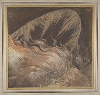 Head of an Apostle Surrounded by a Tongue of Fire and a Nimbus: Fragment of a Cartoon for a Descent of the Holy Spirit, School of Raphael (Raffaello Sanzio or Santi)