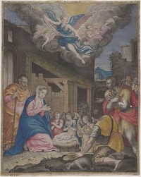 Adoration of the Shepherds, Anonymous, Italian, Cremonese, 16th century