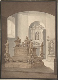 Tomb of Don Pedro de Toledo in San Gracomo degli Spagnuoli, Naples, after Giovanni Marigliano (Giovanni da Nola)