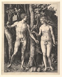 Adam and Eve by Albrecht Dürer