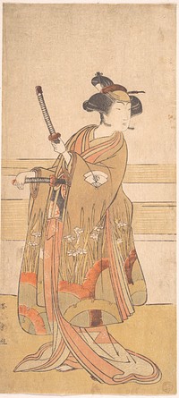 Onoe Tamizo as a Samurai Woman