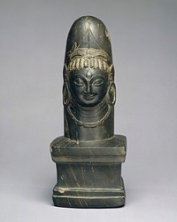 Linga with Face of Shiva (Ekamukhalinga)