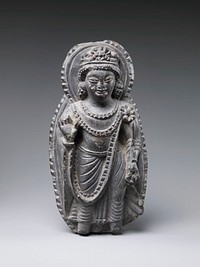 Bodhisattva with Radiate Halo and Mandorla