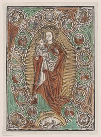 The Virgin and Child on the Crescent by Anonymous, Netherlandish, 15th century