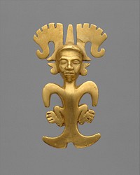 Stylized Figure Pendant