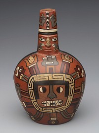 Bottle, Deity Face