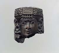 Head of a female figure