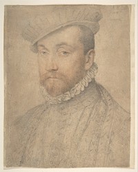 Portrait of a Man, Studio of François Clouet