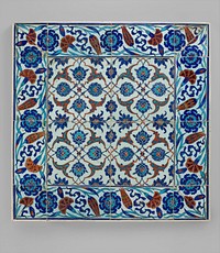 Tile Panel, second half 16th century