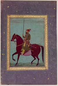 Equestrian Portrait of Aurangzeb