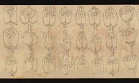 Scroll of Mudras, Japan