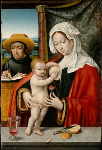 The Holy Family, workshop of Joos van Cleve