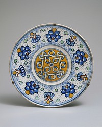 Maiolica: Plate (tagliere)