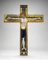 Central Plaque of a Cross