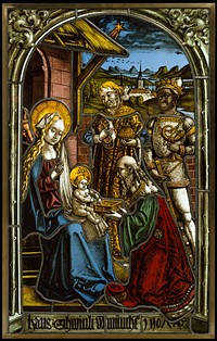 Adoration of the Magi, Circle of Peter Hemmel von Andlau (Strassburger Werkstattgemeinschaft)