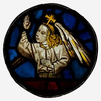 Roundel with an Angel