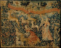 Vanity Sounds the Horn and Ignorance Unleashes the Hounds Overconfidence, Rashness, and Desire (from The Hunt of the Frail Stag), South Netherlandish