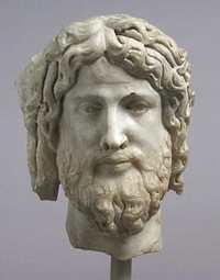 Head of Christ or Zeus