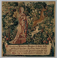 Nature Sets Her Hound Youth after the Stag (from The Hunt of the Frail Stag)