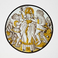 Roundel with Martyrdom of Saint Leger, German