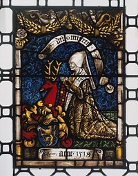 Heraldic Panel of Barbara von Zimmern, German