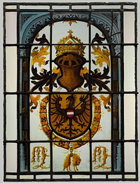 Heraldic Panel with Arms of the House of Hapsburg, South Netherlandish