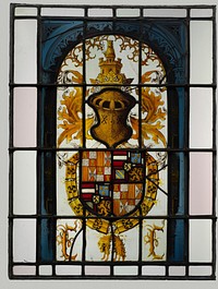 Heraldic Panel with Arms of the House of Hapsburg, South Netherlandish