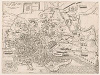 Speculum Romanae Magnificentiae: Plan of Ancient Rome by Pirro Ligorio