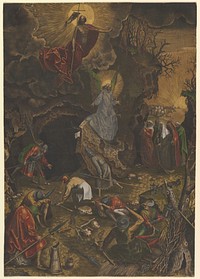 The Resurrection by Philips Galle and Pieter Bruegel the Elder