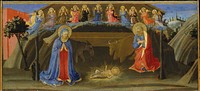 The Nativity, attributed to Zanobi Strozzi