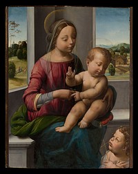 Madonna and Child with the Young Saint John the Baptist by Fra Bartolomeo (Bartolomeo di Paolo del Fattorino)