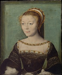 Anne de Pisseleu (1508–1576), Duchesse d'étampes, attributed to Corneille de Lyon