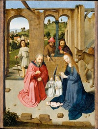 The Nativity  by Gerard David