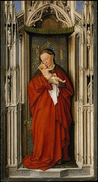 Virgin and Child in a Niche 