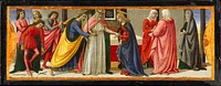 The Marriage of the Virgin  by Davide Ghirlandaio (David Bigordi)